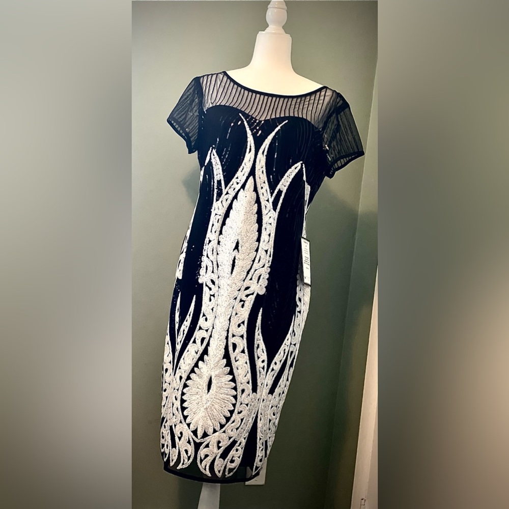 Connected Apparel Sequins Dress